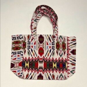 Aztec Woven Tote - Tapestry Weave - Tribal design -  brand new